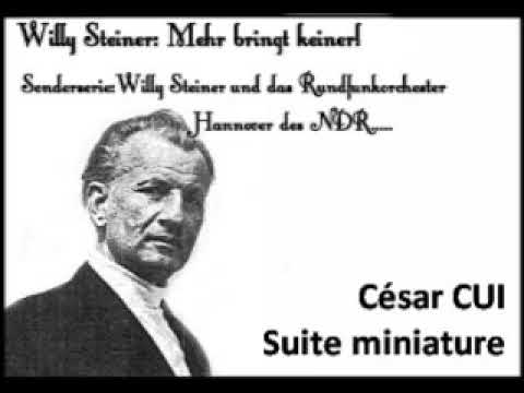 César Cui Suite miniature