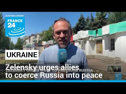 Zelensky urges allies to coerce Russia into peace using 'all means' • FRANCE 24 English