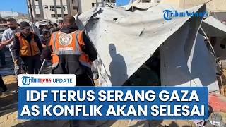 Update Konflik Israel dan Palestina IDF Serang Kota Gaza Meski Sudah Sepakat Damai