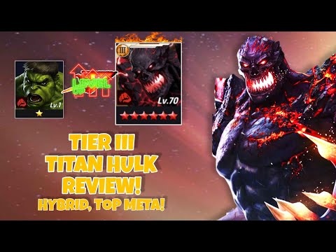 Hulk (Titan) T3lvl80 - Full WBL, ABX/ABL and PvP Test, Rotation, Best CTP! Marvel Future Fight