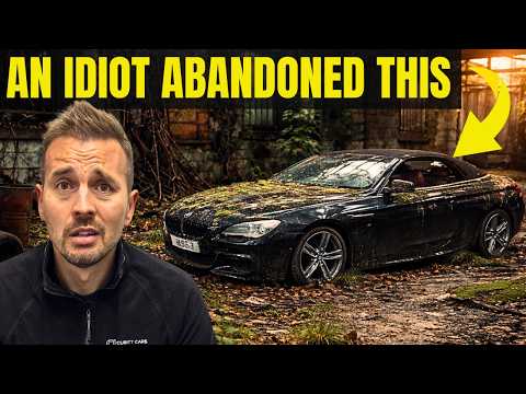 WE TRY TO FIX THIS ABANDONED BMW 640