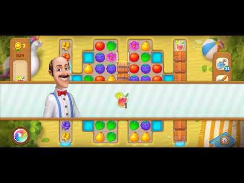 Gardenscapes level 834 HD
