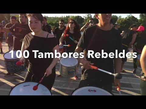Intervención de 100 Tambores Rebeldes @ #ValdiviaCL