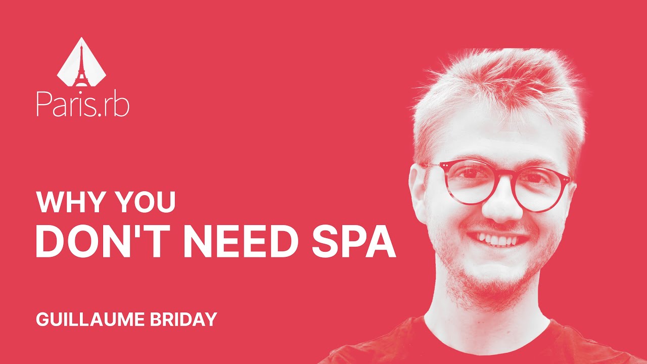 Vignette de la vidéo : Pourquoi vous n'avez (vraiment) pas besoin d'une SPA