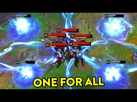 SUPER BROKEN OFA CHAMPS! - Best of One For All Montage (League of Legends)