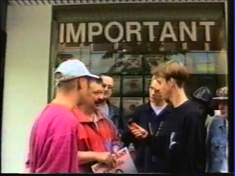 Interview bei Important Records in Essen