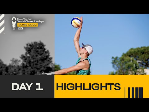 Men's Daily Highlights Rome 2022 | DAY 1 | #BeachworldChamps