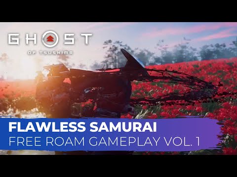Ghost of Tsushima - Flawless Samurai Combat (Free Roam Lethal Gameplay) Vol.1