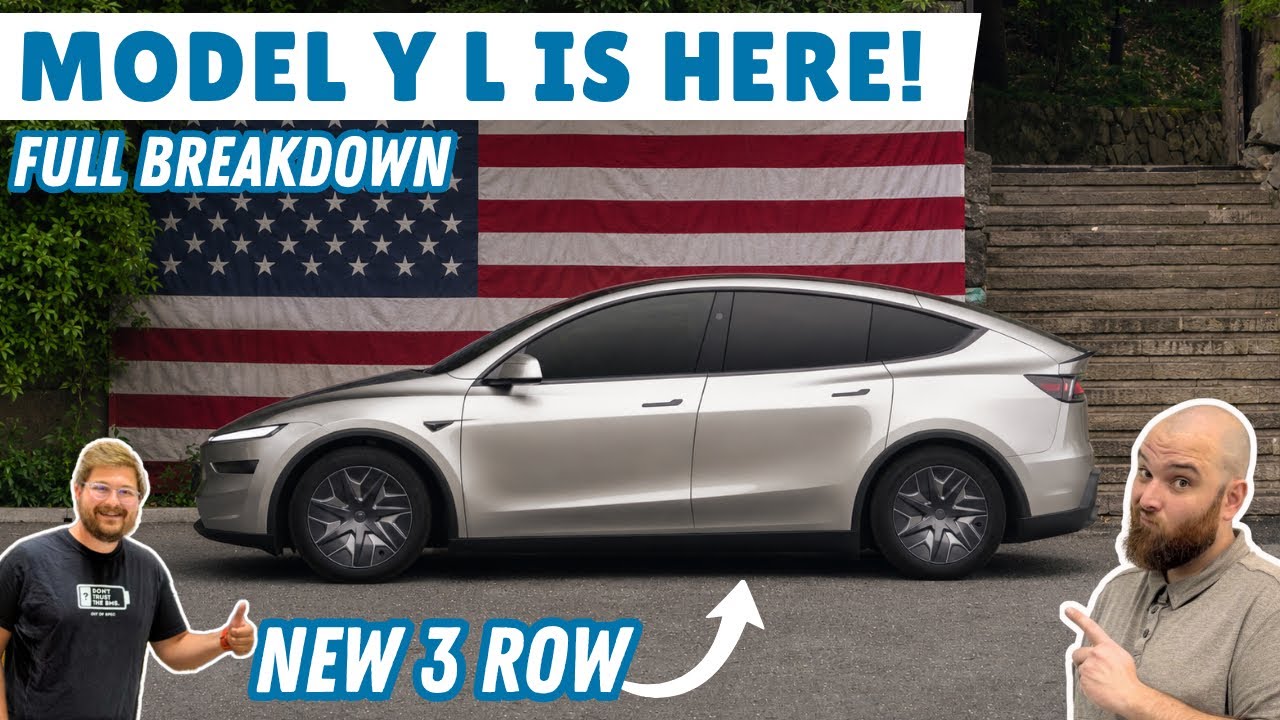 Tesla Model Y L three-row electric SUV
