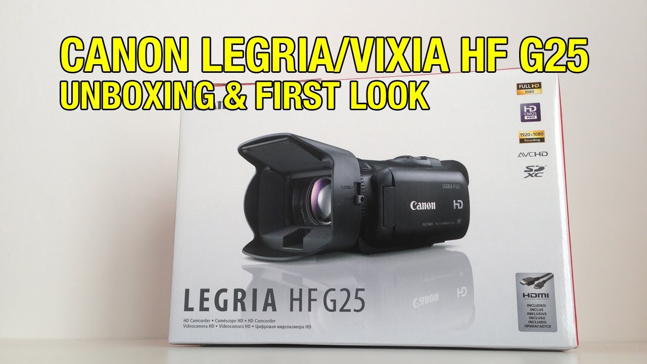 Видеокамера Canon Legria HF G25