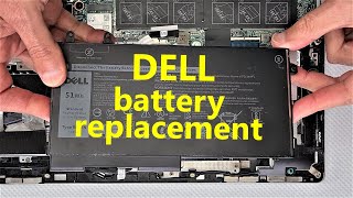 Replace battery in dell laptop - easy