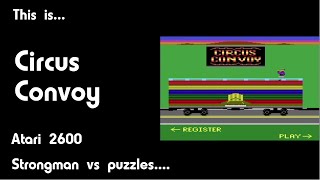 This is Circus Convoy for the Atari 2600