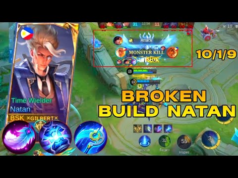 Natan Best Broken Build 2025😱😱 Very Op Item💥🔥