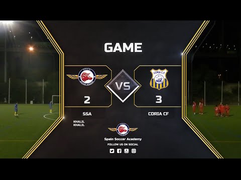 Spain Soccer Academy VS Coria CF U19 Highlights