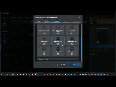Shelly: how to create a thermostat/heating control