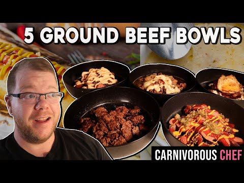 Five Beef Bowls
