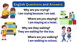 Basic English Questions & Answers for Kids | English Speaking Practice | Learn English