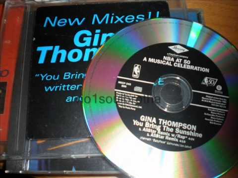 Gina Thompson "You Bring The Sunshine" (Allstar Remix w/o Rap)