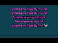 Rick Springfield - Tiger by the Tail Karaoke