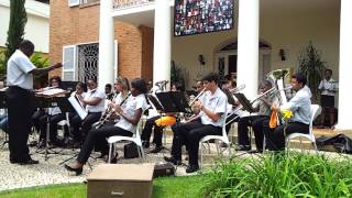 preview picture of video 'Banda Musical Princesa Leopoldina na Casa de Leitura Lya Botelho  IV'