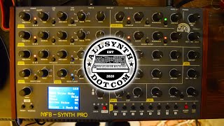 Video thumbnail for MFB Synth Pro - the tiniest monster synthesizer in the world - Bread & Butter Sounds by JAKSPIN