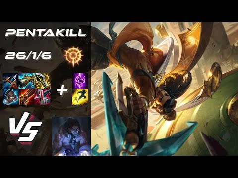 MID Akshan vs Sylas [PENTAKILL] - EU Grandmaster Patch 14.23