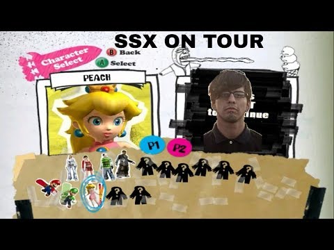 SSX On Tour - Princess Peach Gameplay (GameCube)