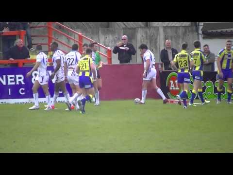 Keighley Cougars v Warrington Wolves 21st April 2013 Challenge Cup