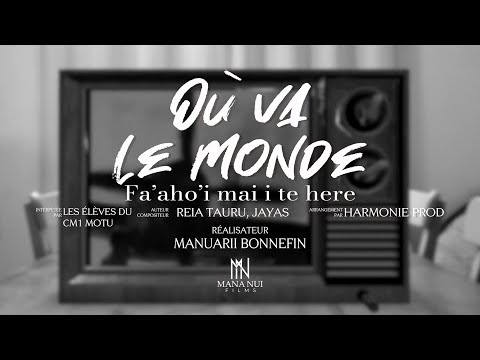 Présentation de la ministre de l'éducation + clip vidéo - Où va le monde ?... - STFR (2022)