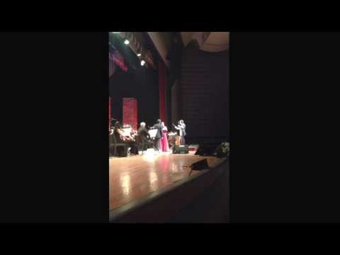 Mario Frangoulis Ankara Concert , Duet with Feryal Turkoglu  January 2014