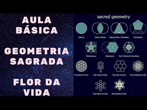 GEOMETRIA SAGRADA - FLOR DA VIDA