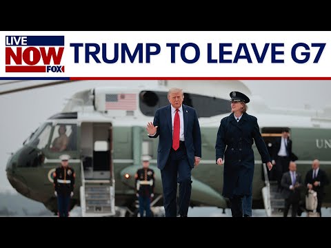 Video | BREAKING: Trump leaving G7 Summit early due to Middle East conflict, WH says | LiveNOW from FOX