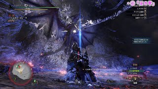 【字幕解説】ムフェト・ジーヴァ ソロ一撃討伐（１乙）【PC版MHWI】