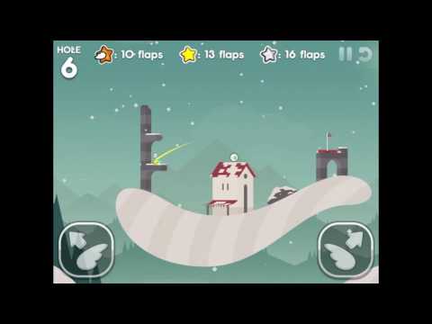 Flappy Golf 2 - Alto's Ridge Hole 6 (9 flaps)