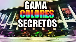 NUEVA GAMA DE COLORES SECRETOS | GTA V Online Español