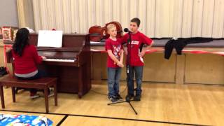 Smoodner Christmas Party 2012 - Colby and Zach "O Christmas Tree"