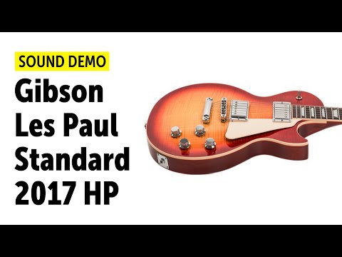 Gibson Les Paul Standard 2017 HP Sound Demo (no talking)