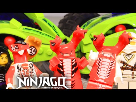 LEGO Ninjago | Fangpyre Truck & Rattlecopter!