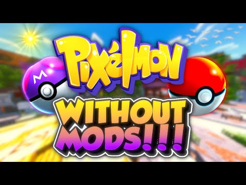 HOW TO PLAY PIXELMON WITHOUT MODS!!! (JAVA & BEDROCK)