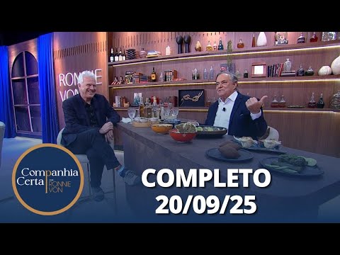 Companhia Certa: Pedro Bial - Parte 1 (20/09/2025) | Completo