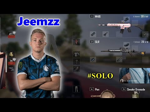 Team Liquid Jeemzz - M416 + SLR - SOLO - Archive Games - PUBG