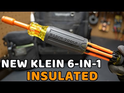 NEW Klein Tools 6-in-1 Insulated Screwdriver | 32306INS