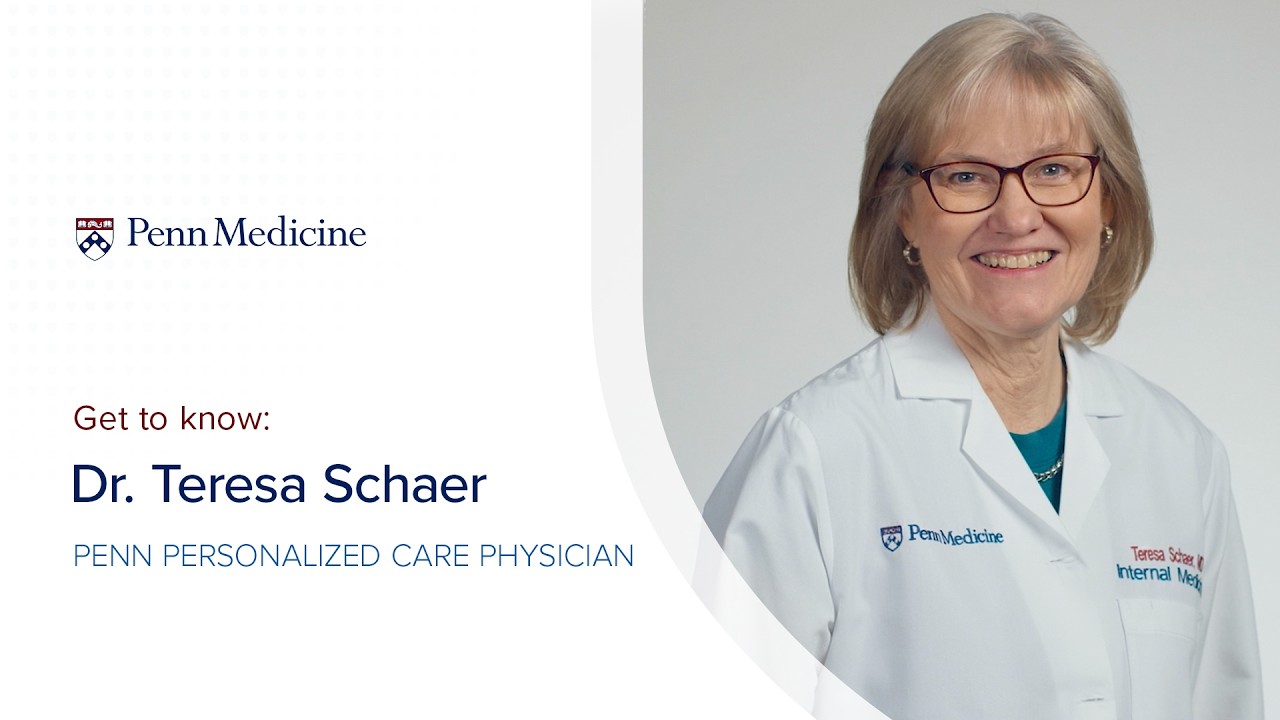 Watch video featuring Teresa M. Schaer, MD on YouTube