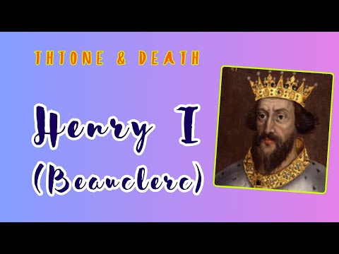 The King's death Investigation. Episode 4. Henry I (Beauclerc)