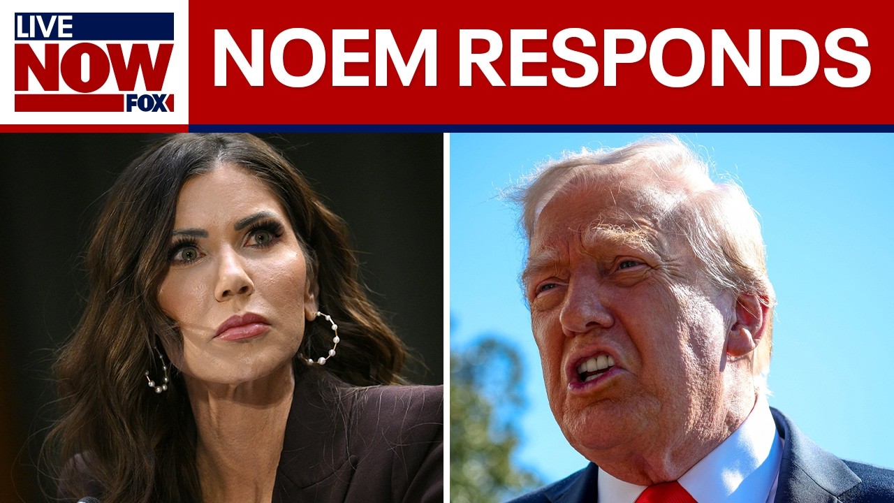 Noem responds to removal, thanks Trump for new role