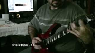 Video thumbnail for Seymour Duncan JB (TB-4) vs Distortion (TB-6) by badagon
