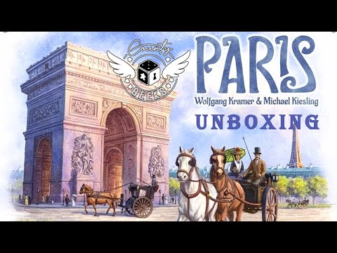 Párizs társasjáték - játékbontás és összerakás - County Geeks
