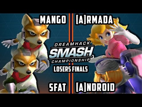 DHA 2017 SSBM Doubles - C9 | Mango & CLG | SFAT Vs. A | Armada & A | Android - Smash Melee LF