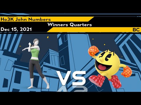 [Smash Ultimate] Ho3K  John Numbers vs BC - Xeno228 (W.Quarters)