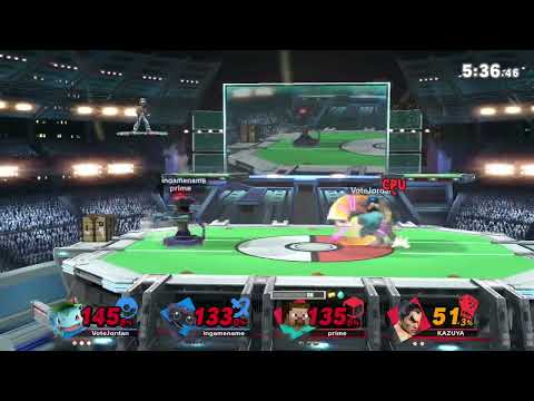 LoL66 Doubles R6 - Curlz / Zie  vs LVL 9 CPU / Prime